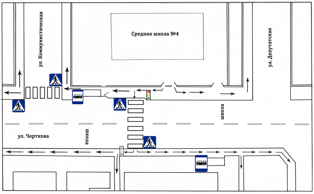 Как нарисовать схему проезда на компьютере