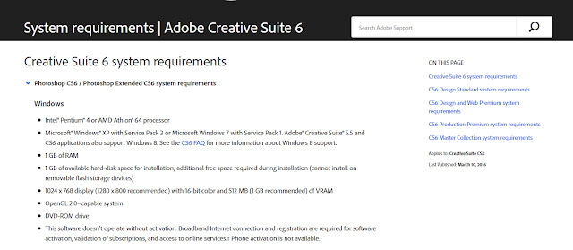 Системные требования adobe. Photoshop cs6 системные требования.