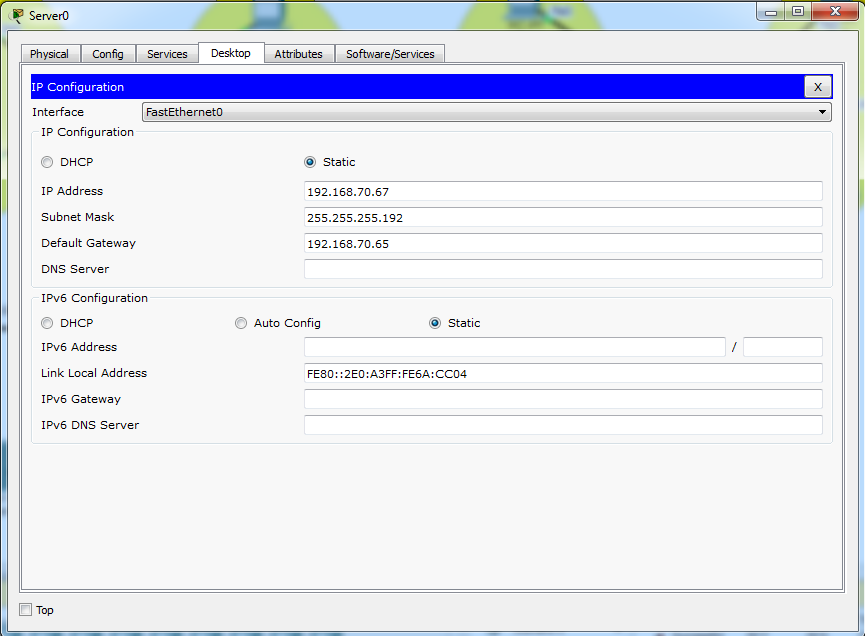 Ipv6 адрес dns сервера