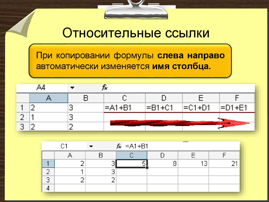 Относительные ссылки при копировании. Относительная ссылка. Относительная ссылка при копировании. Пример относительной ссылки. Относительной ссылкой является:.