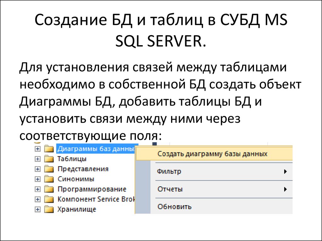 Связь между таблицами sql. SQL Server баз данных. Система управления базами данных MS SQL Server.. Разработка SQL баз данных. Особенности создания таблиц в MS SQL Server..