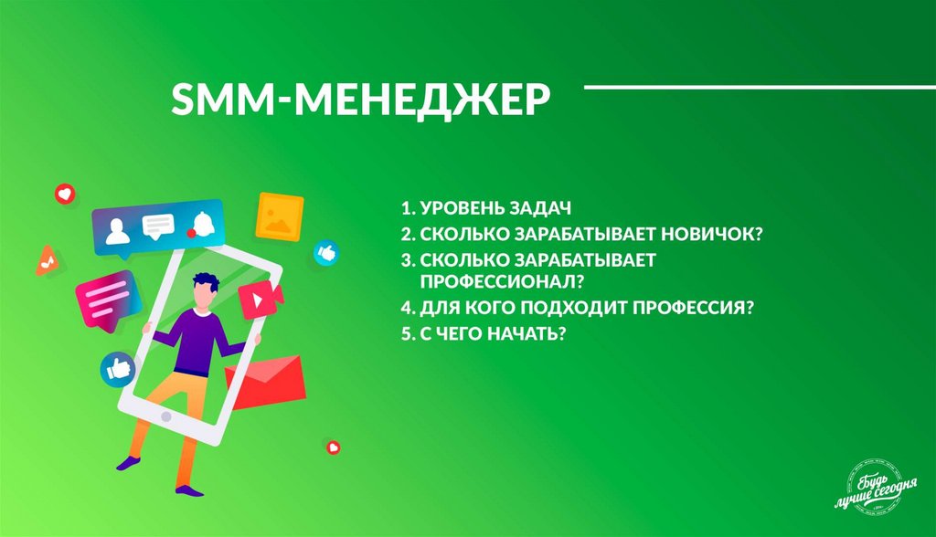 Смм менеджер презентация