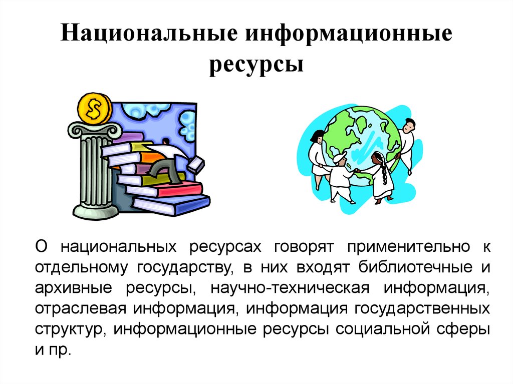 Информационные ресурсы информационная деятельность. Национальные информационные ресурсы. Национальные информационные ресурсы презентация. Информационные ресурсы иллюстрация. Национальные библиотечные ресурсы сайт.