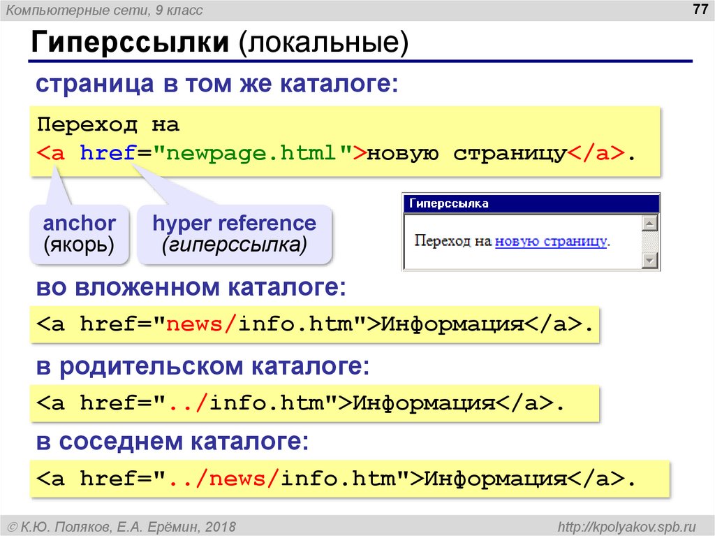 Как сделать переход по картинке html