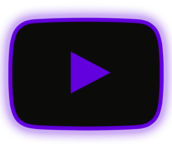 Видео черные каналы. Фиолетовый значок ютуба. Фиолетовая кнопка. Фиолетовая кнопка ютуб. Значок ютуб.