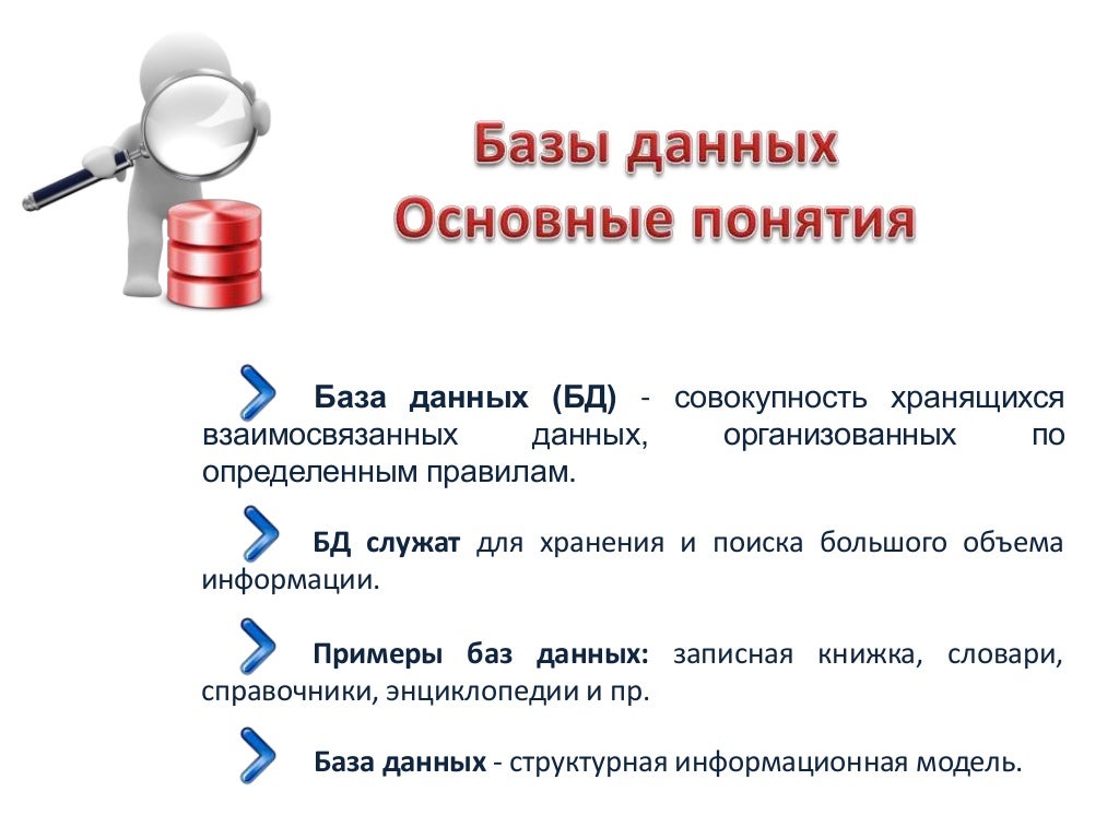 Общий данный. Понятие базы данных. Общее понятие о базах данных. База данных основные понятия. Общая терминология базы данных.