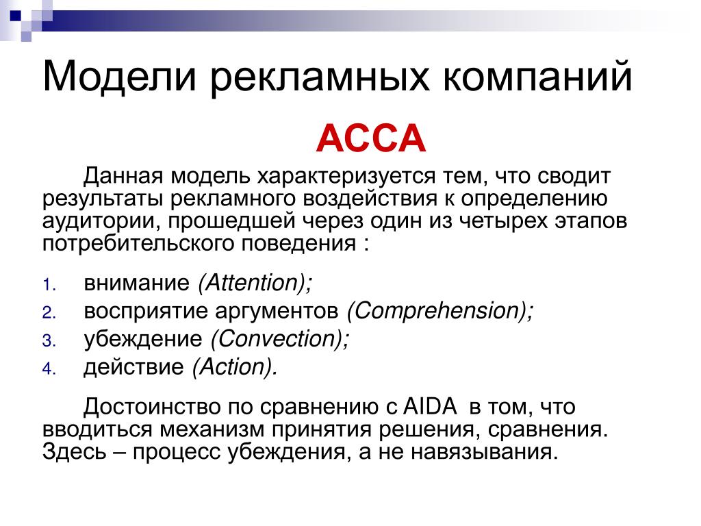 Модели рекламного текста. ACCA модель рекламного воздействия. Коммуникационная модель рекламного воздействия. Dibaba модель рекламного воздействия.