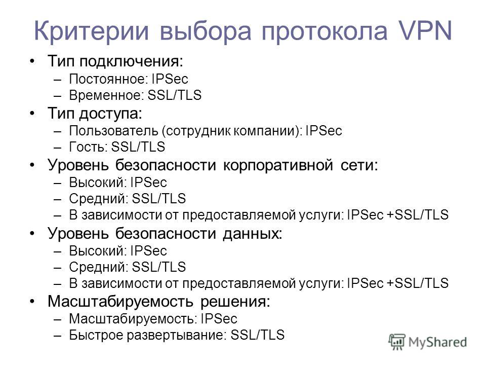 Выбор протокола. Категории выбора протоколы VPN. Протокол впн физическая культура.