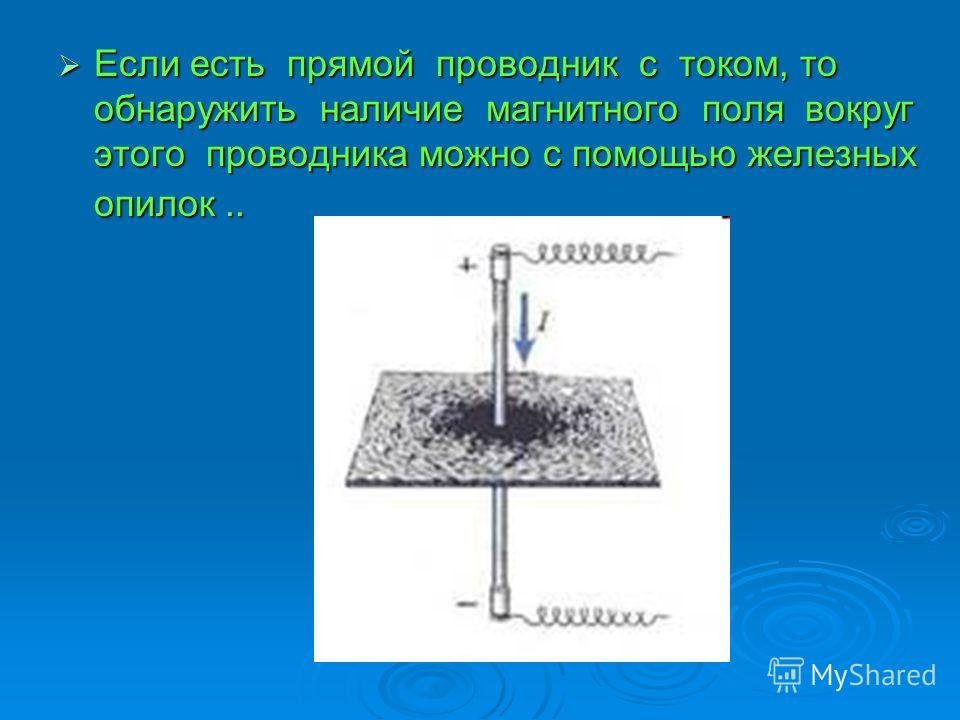 Обнаружить с помощью. Магнитные линии вокруг прямого проводника с током. Изобразите магнитное поле прямого проводника с током. Прямой проводник с током. Магнитное поле вокруг проводника с током.