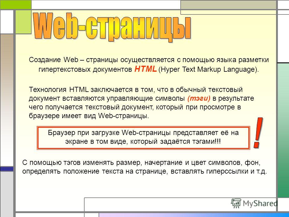Б страницы. Языки разметки web-страниц. Создание веб страницы осуществляется с помощью языка разметки. Создание веб страницы. Создание веб страницы на языке разметки гипертекста.