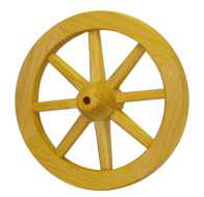 Цельное деревянное колесо