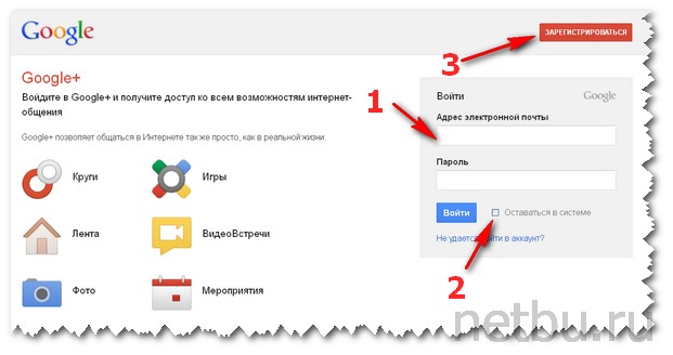 Адрес google