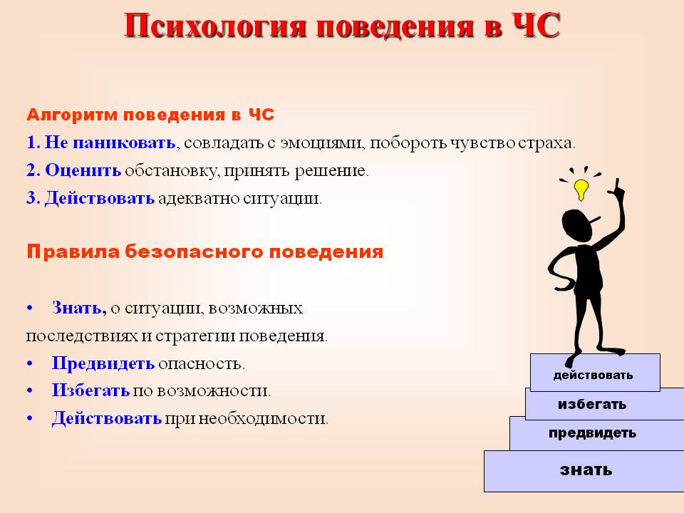 Объяснить справиться. Психология поведения человека. Психология поведения человека в чрезвычайных ситуациях. Поведение это в психологии. Психология поведения в ЧС.