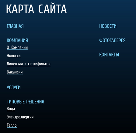 Карта сайта txt