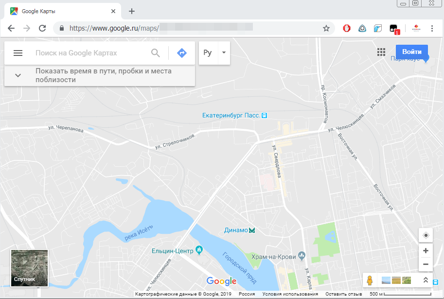 Карта рф гугл карты