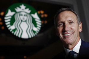 Image: Starbucks CEO Howard Schultz