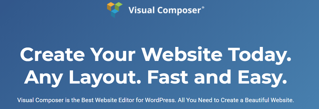 Visual Composer - бесплатный плагин для WordPress