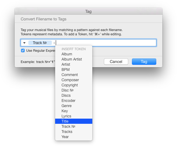 Переименовщик файлов по тегам