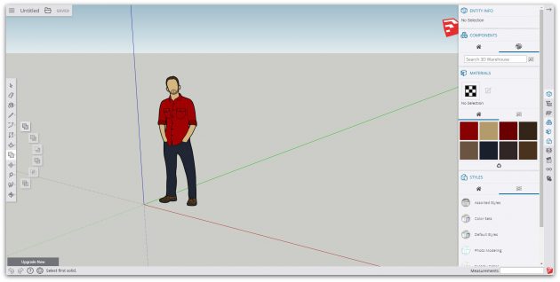 Лучшие графические редакторы: SketchUp Free