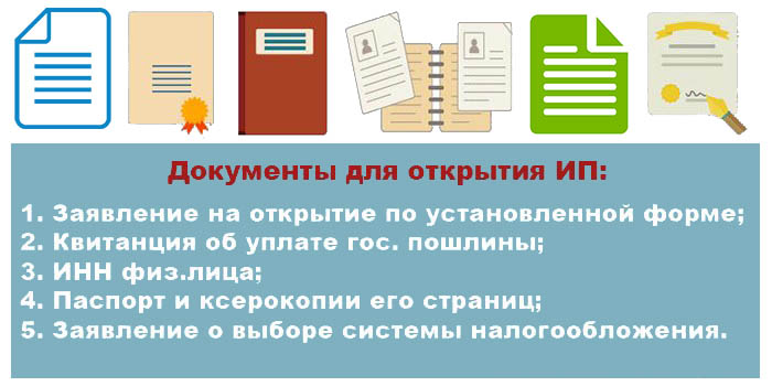 Какие документы нужны чтобы оформить ИП фрилансеру