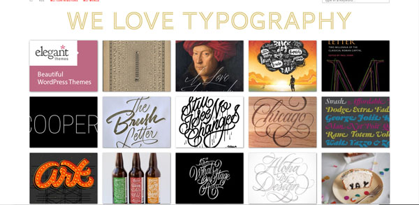 20 сайтов, где можно найти логотипы и типографику для вдохновения
