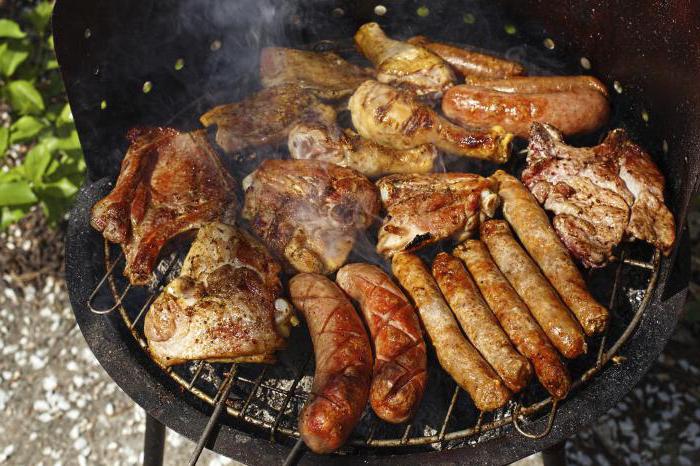 мясо на гриле в духовке