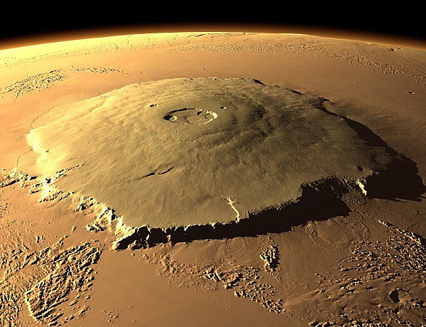 Марс, вулкан &quot;Олимп&quot;