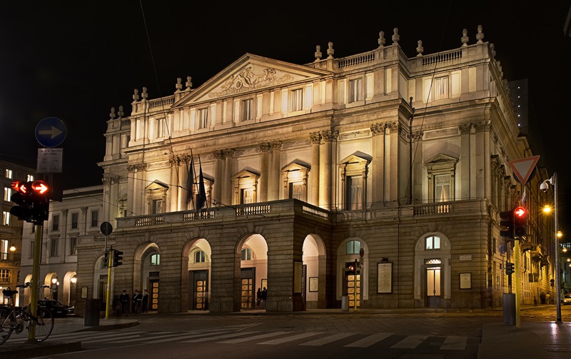 2. Ла Скала – Миланский театр основанный в 1778 году.
