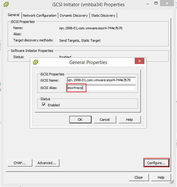 как подключить iscsi LUN к хосту ESXi