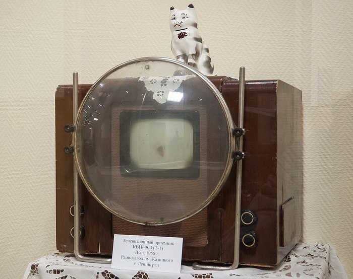 Телевизор КВН-49 в музее Мосфильма