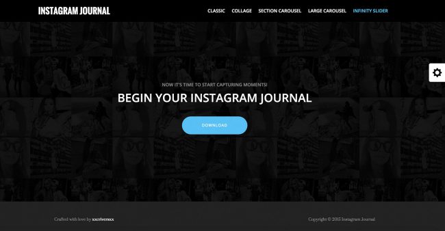 Instagram Journal — плагин WordPress для вывода лент Instagram на вашем сайте