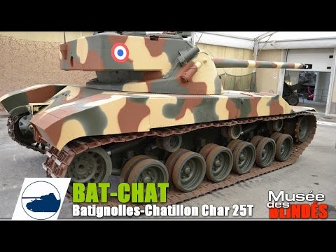 Bat-Chat Walkaround - Batignolles-Chatillon Char 25T - Saumur Tank Museum.