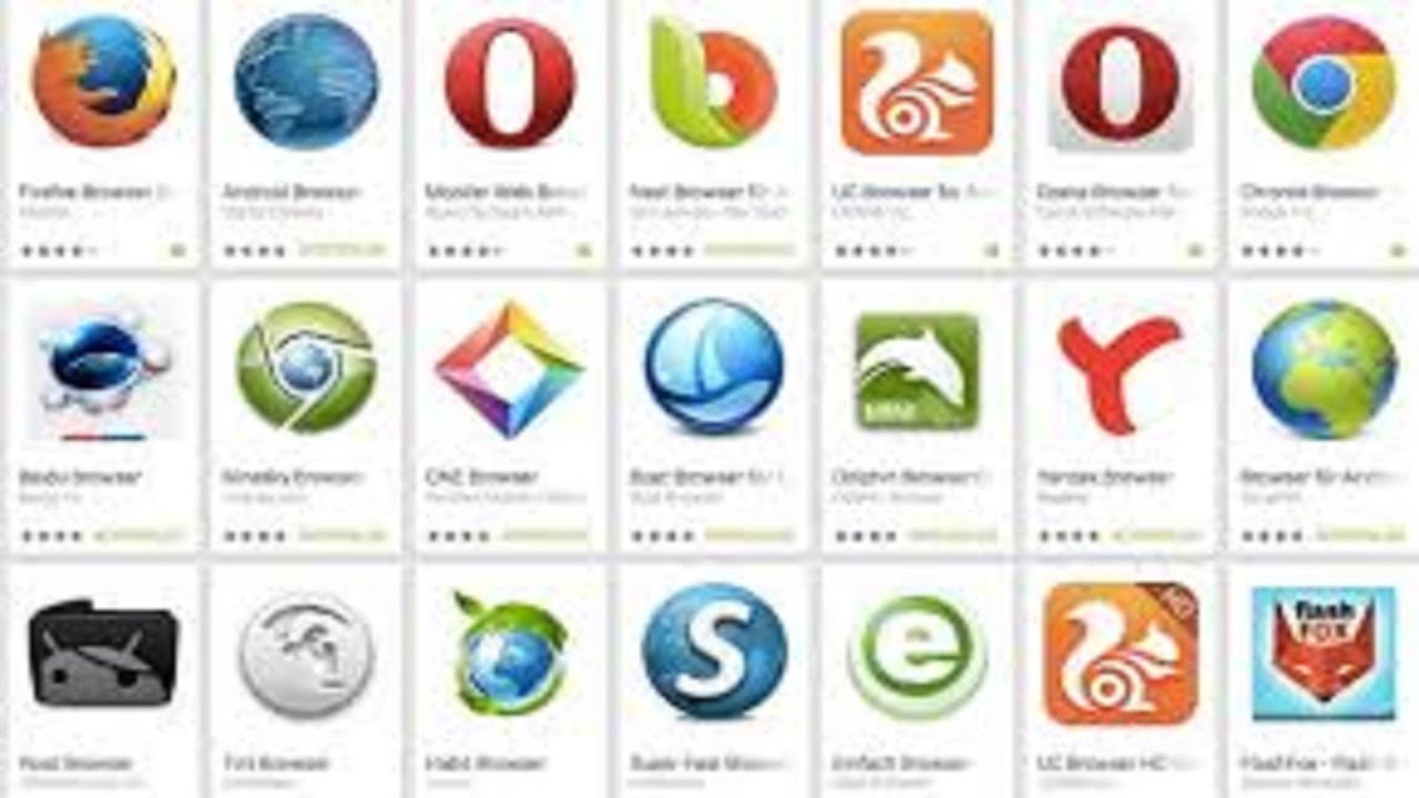 Browser apps download. Браузеры для андроид. Логотипы браузеров с названиями. Какие есть браузеры. Лучшие браузеры.