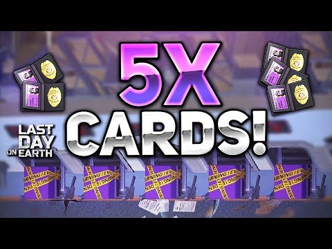 OPENING 5 INSPECTOR CARDS IN POLICE STATION! BEST LOOT IN GAME! - Last Day on Earth: Survival