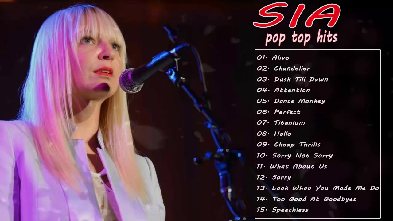 Сие сие песня слушать. Sia best of. Sia Greatest Hits. Sia all Songs. Сиа Бест в ГПО.