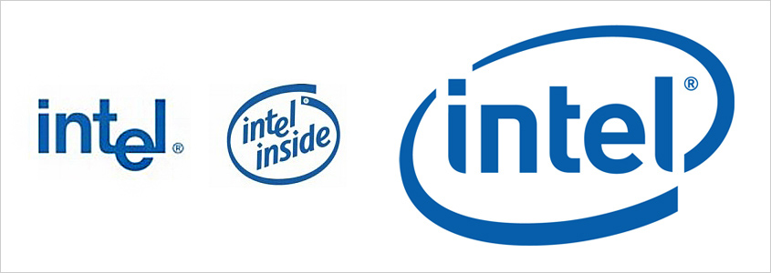 История логотипа Intel