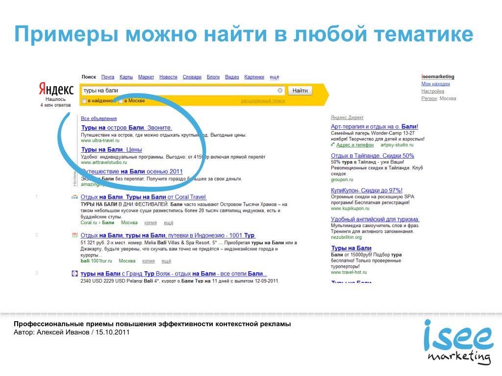 Контекстная реклама Иваново. Эффективность контекстной рекламы пример. Яндекс туры. Яндекс тур евро.