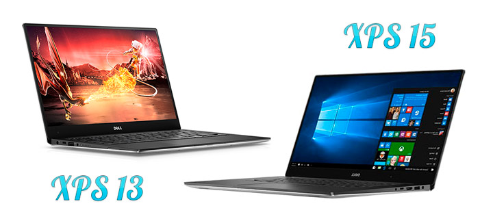 Ноутбуки Dell XPS 13 и XPS 15