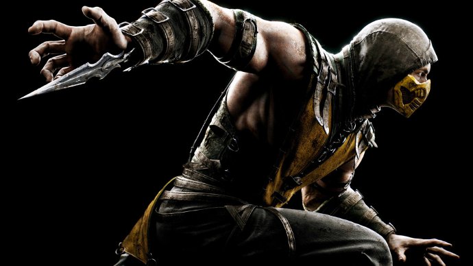 Скорпион из игры mortal kombat x