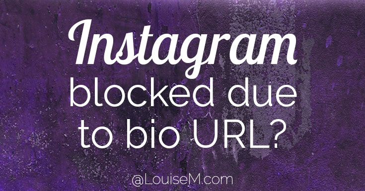 Did Instagram Block Your Bio Link? Try This.