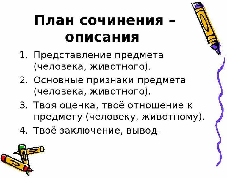 Конспект урока сочинения описания. Как составить план сочинения описания. Как писать сочинение описание 4 класс. План как писать сочинение 4 класс. Как написать сочинение описание план.