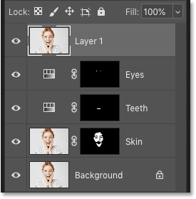 A merged copy of the existing layers appears in Photoshop