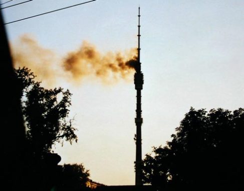 Пожар на Останкинской телебашне, август 2000 года