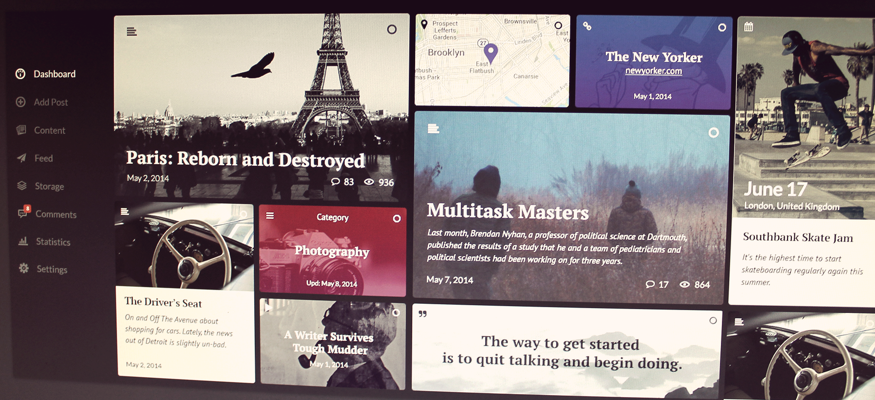 Ink- WordPress Content by Kyril Ku