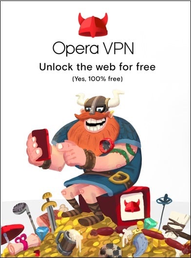 Используйте "Opera VPN" при работе с гаджетами на ОС "Андроид"