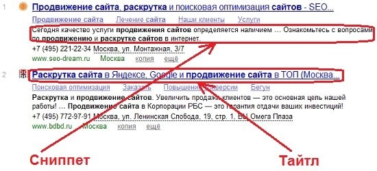 Тайтлы страниц. Сниппет. Сниппет сайта. Что такое сниппеты сайта. Сниппет как выглядит.