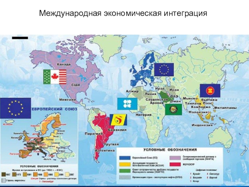 Экономические группировки. Интеграционные объединения мира карта. Крупнейшие интеграционные объединения мира на карте. Интеграционные группировки мира на карте. Международная экономическая интеграция карта.