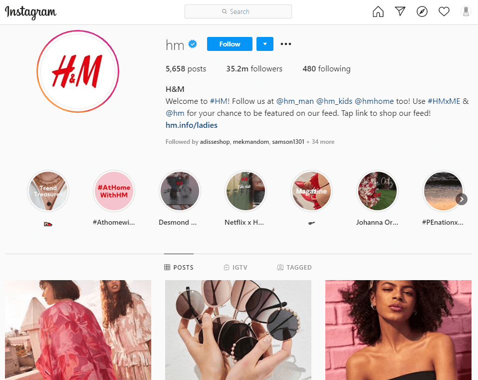 Try to build a brand on Instagram 