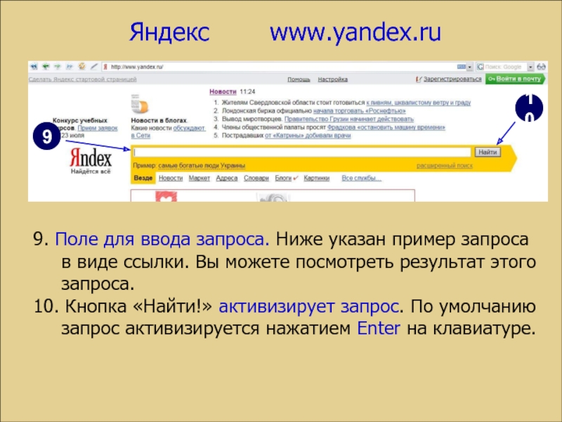 Запрос ниже. Поле для ввода запроса. Поисковая система Яндекс описание. Яндекс поле запроса. Образец запроса Яндекс.