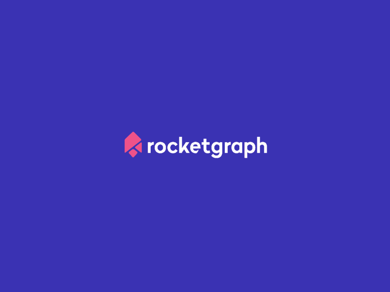 Анимированный логотип Rocketgraph